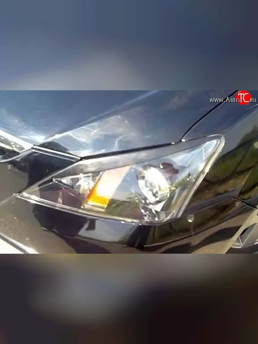 Реснички TRD на фары Toyota WILL (2001-2025) (Неокрашенные)  в Самаре Самарской области