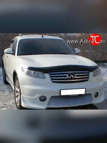 Накладка переднего бампера FX-Design INFINITI FX35 S50 дорестайлинг (2002-2005)