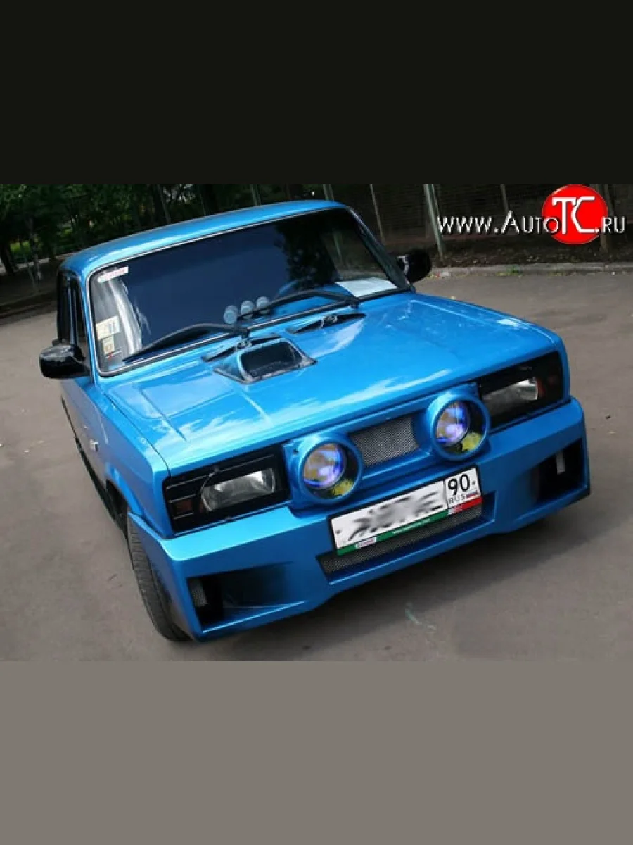 Передний бампер Престиж Лада ВАЗ 2103 (1972-1984) (Неокрашенный)  в Керчи Республика Крым