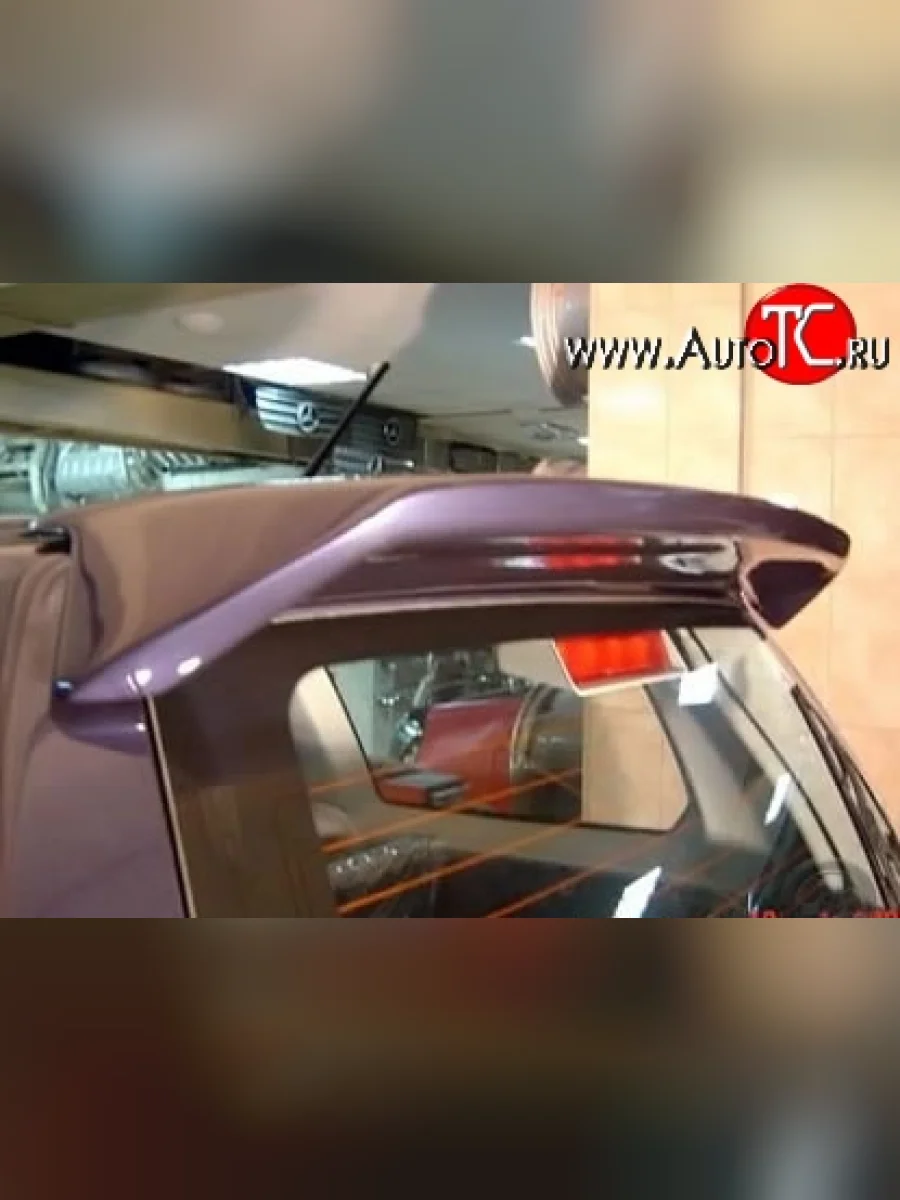 Спойлер Style GT-1 Mitsubishi Pajero Sport PA рестайлинг (2004-2008) (Неокрашенный)  в Воронеже Воронежской области