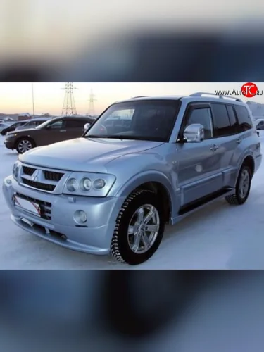Накладка переднего бампера Sport Mitsubishi Pajero 3 V70 дорестайлинг (1999-2003)