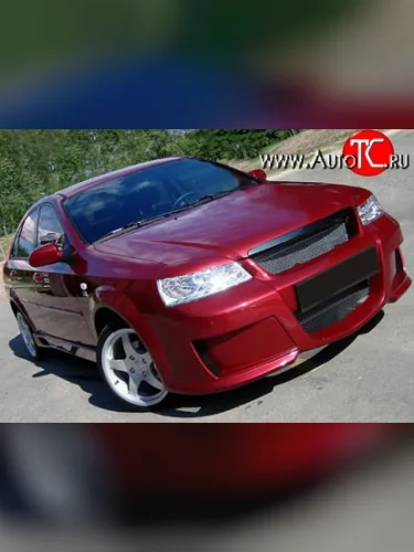 Передний бампер Rieger Chevrolet Lacetti седан (2002-2013)