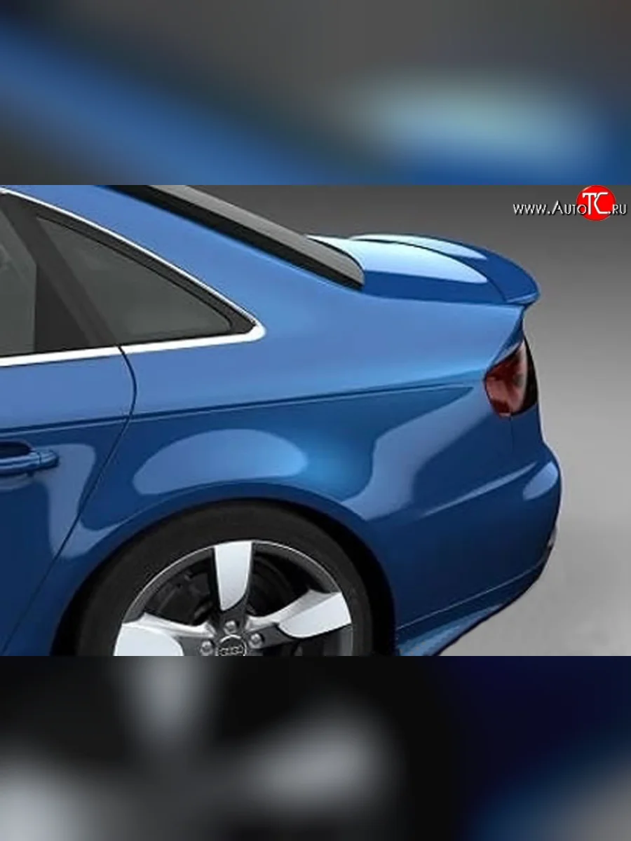 Спойлер Sport Audi A4 B8 дорестайлинг, седан (2007-2011) (Неокрашенный)  в Самаре Самарской области