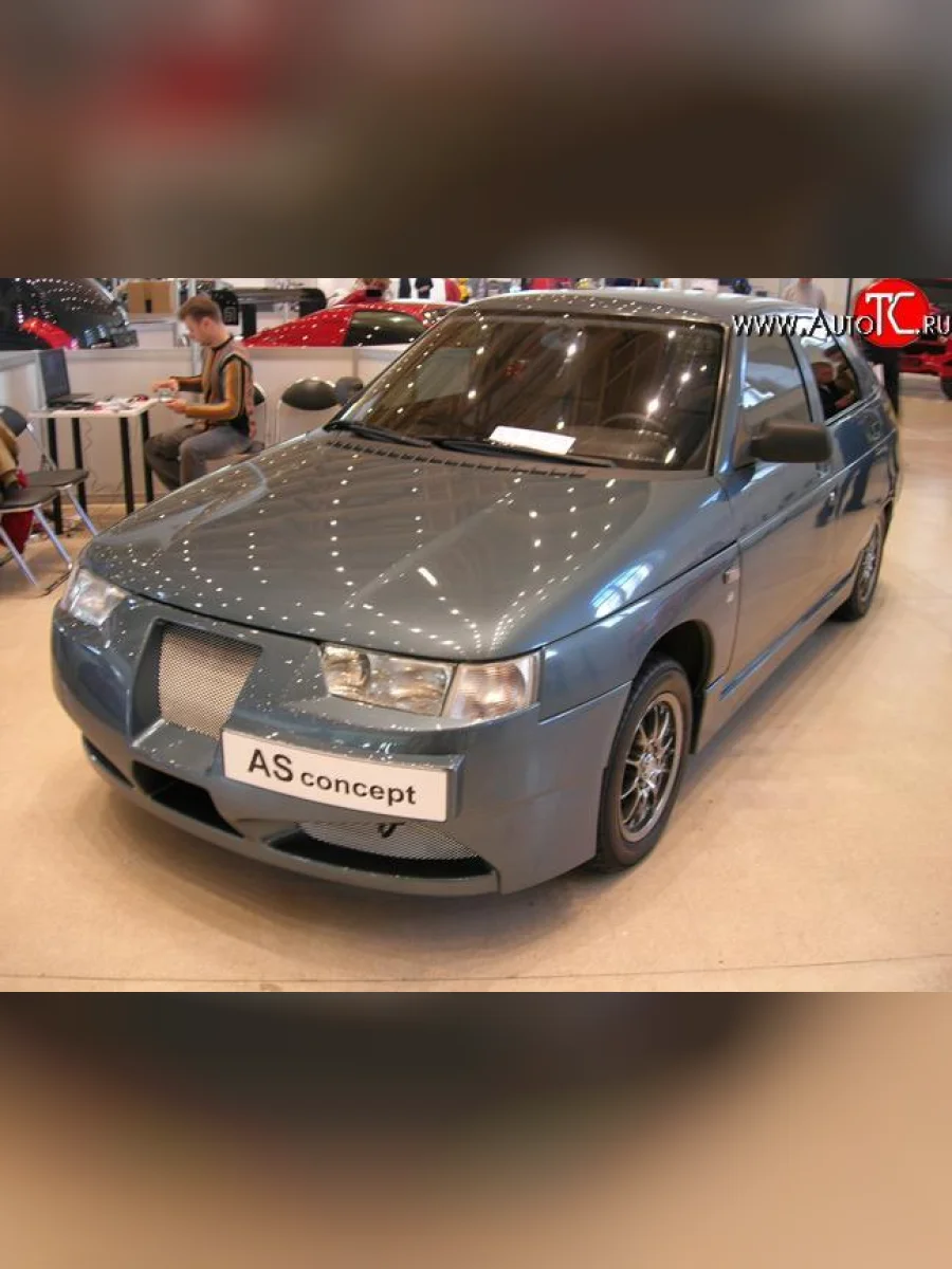 Передний бампер Concept Лада ВАЗ 2110 седан (1995-2007) (Неокрашенный)  в Перми Пермском крае