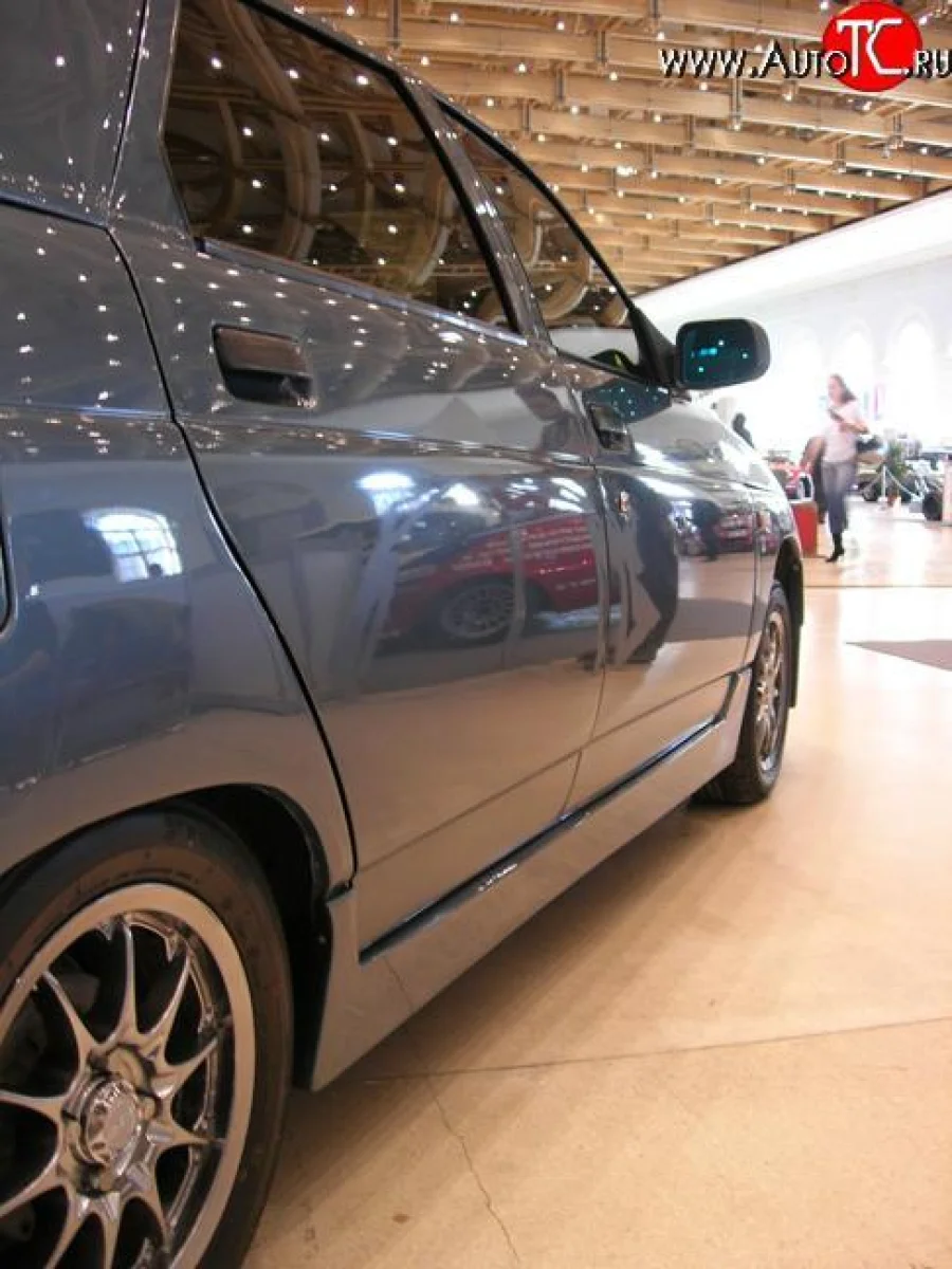 Пороги накладки Concept Лада ВАЗ 2110 седан (1995-2007) (Неокрашенные)  в Самаре Самарской области