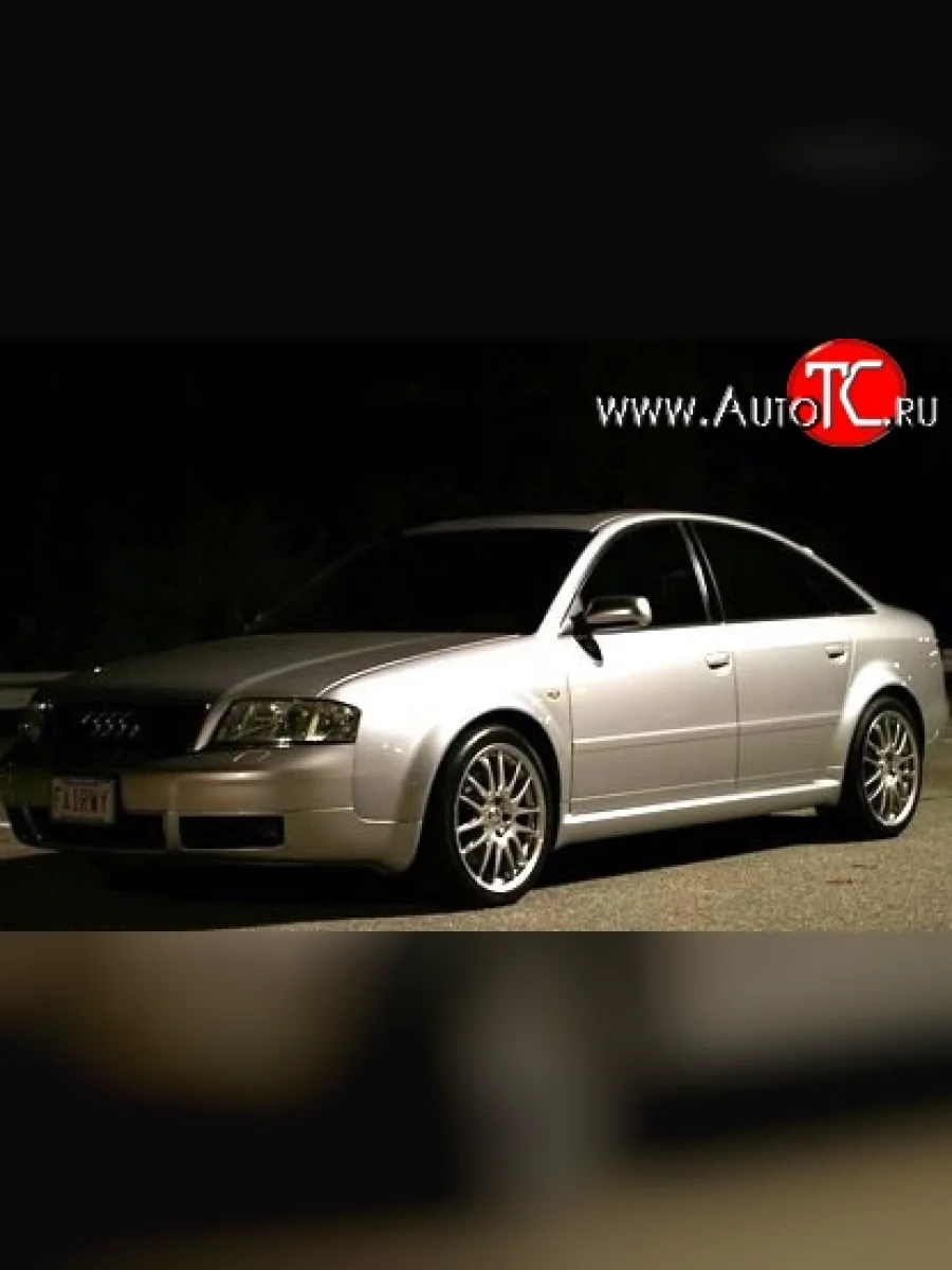 Пороги накладки Vortex Audi A6 C5 дорестайлинг, седан (1997-2001) (Неокрашенные)  в Керчи Республика Крым