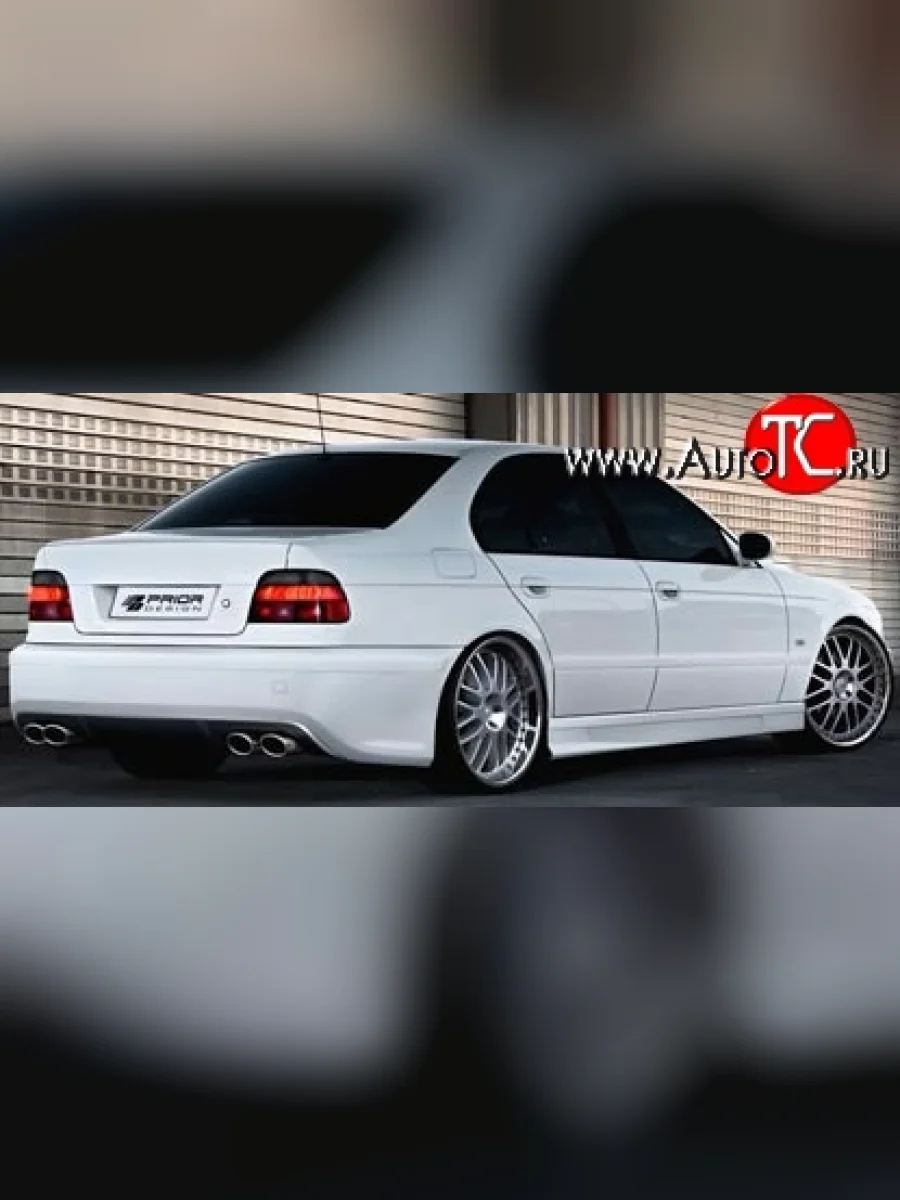 Задний бампер PRIOR Design BMW 5 серия E39 седан рестайлинг (2000-2003) (Неокрашенный)  в Керчи Республика Крым