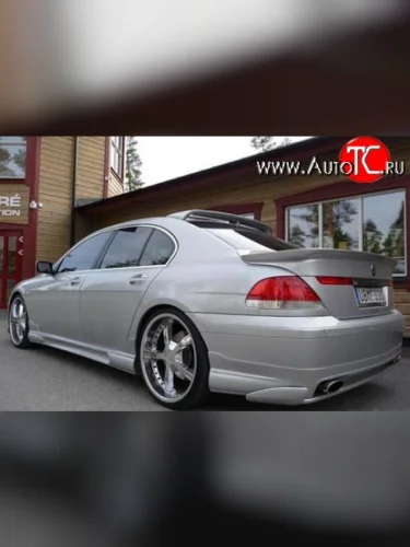 Накладка заднего бампера HAMANN BMW 7 серия E65,E66, E67, E68 дорестайлинг, седан (2001-2005)