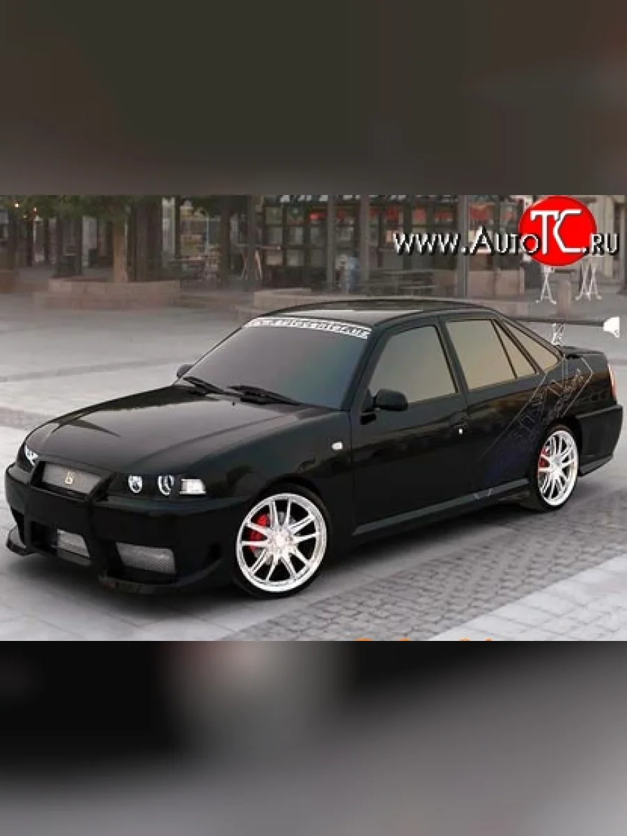 Передний бампер Zestline Daewoo Nexia дорестайлинг (1995-2008) (Неокрашенный)  в Самаре Самарской области
