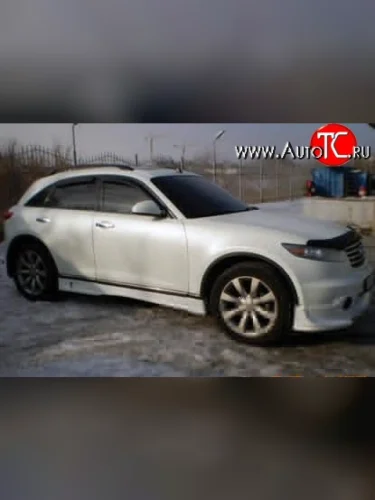 Пороги накладки FX-Design INFINITI FX35 S50 дорестайлинг (2002-2005)