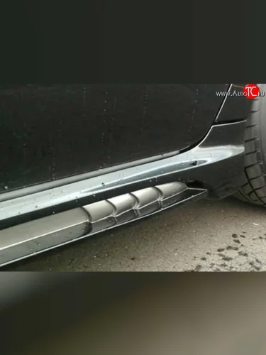 Пороги накладки Wald Lexus IS250 XE20 седан дорестайлинг (2005-2013)