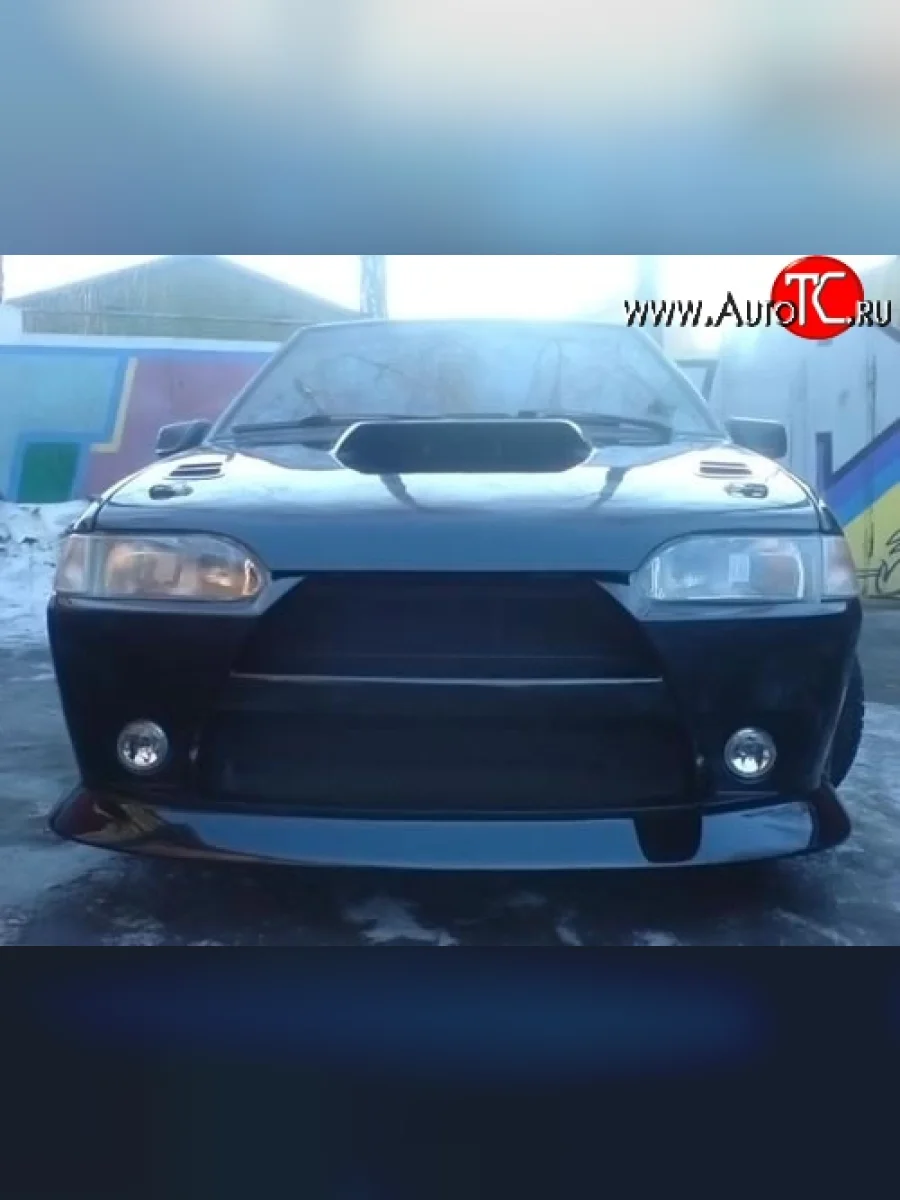 Передний бампер AVR Style Лада ВАЗ 2113 (2004-2013) (Неокрашенный)  в Воронеже Воронежской области