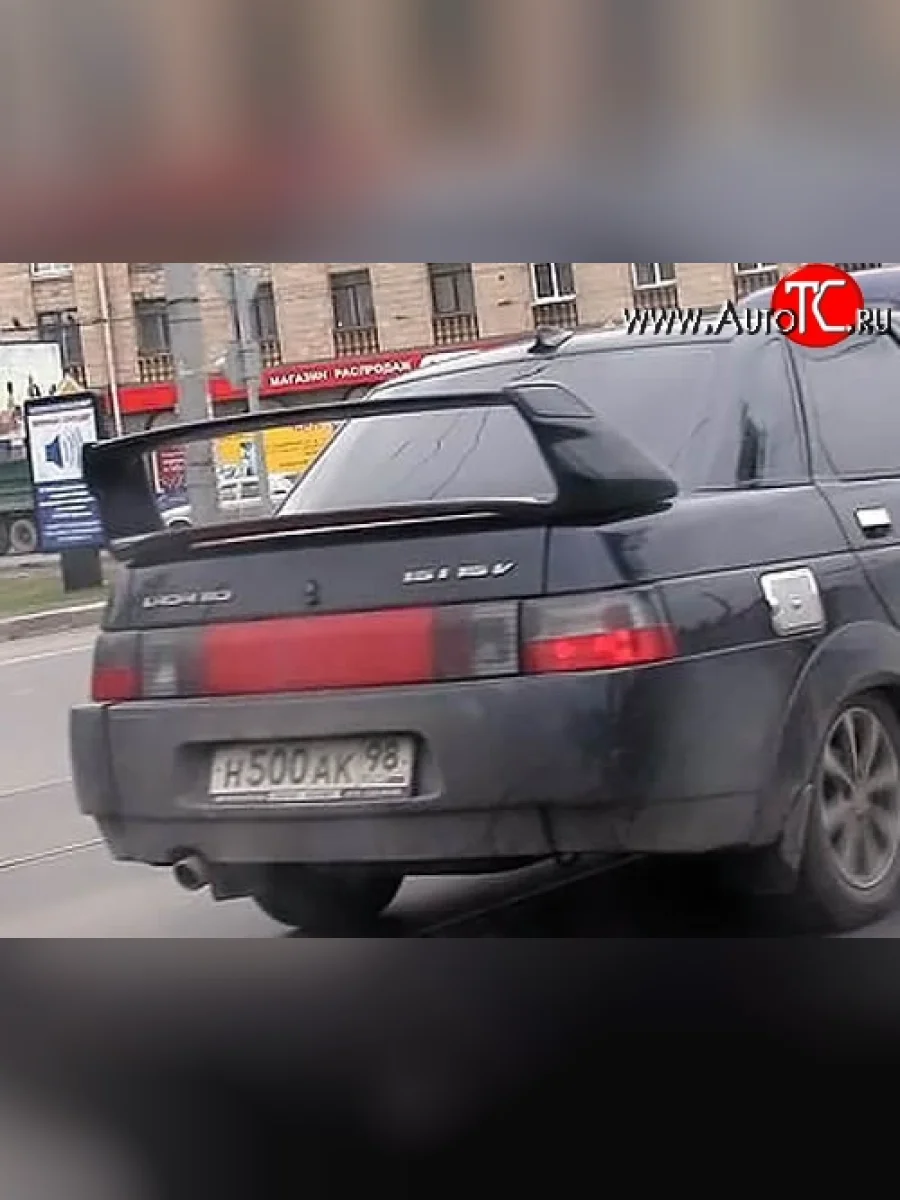 Спойлер WRC Evo Лайт Лада ВАЗ 2110 седан (1995-2007) (Неокрашенный)  в Перми Пермском крае