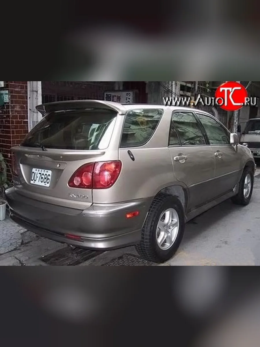 Накладка заднего бампера RX Lexus RX300 XU10 дорестайлинг (1995-2001) (Неокрашенная)  в Перми Пермском крае