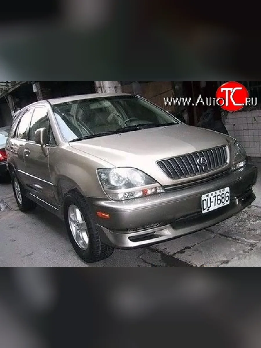 Накладка переднего бампера RX Lexus RX300 XU10 дорестайлинг (1995-2001) (Неокрашенная)  в Керчи Республика Крым