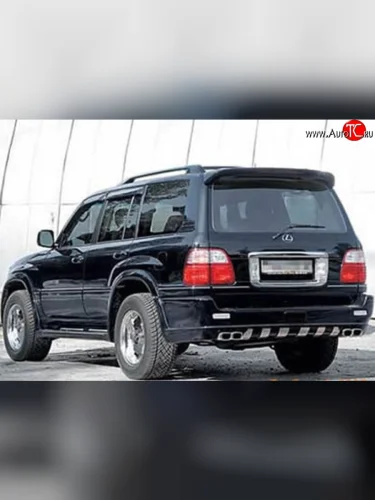 Накладка заднего бампера Red Aleti Lexus LX470 J100 дорестайлинг (1998-2002)