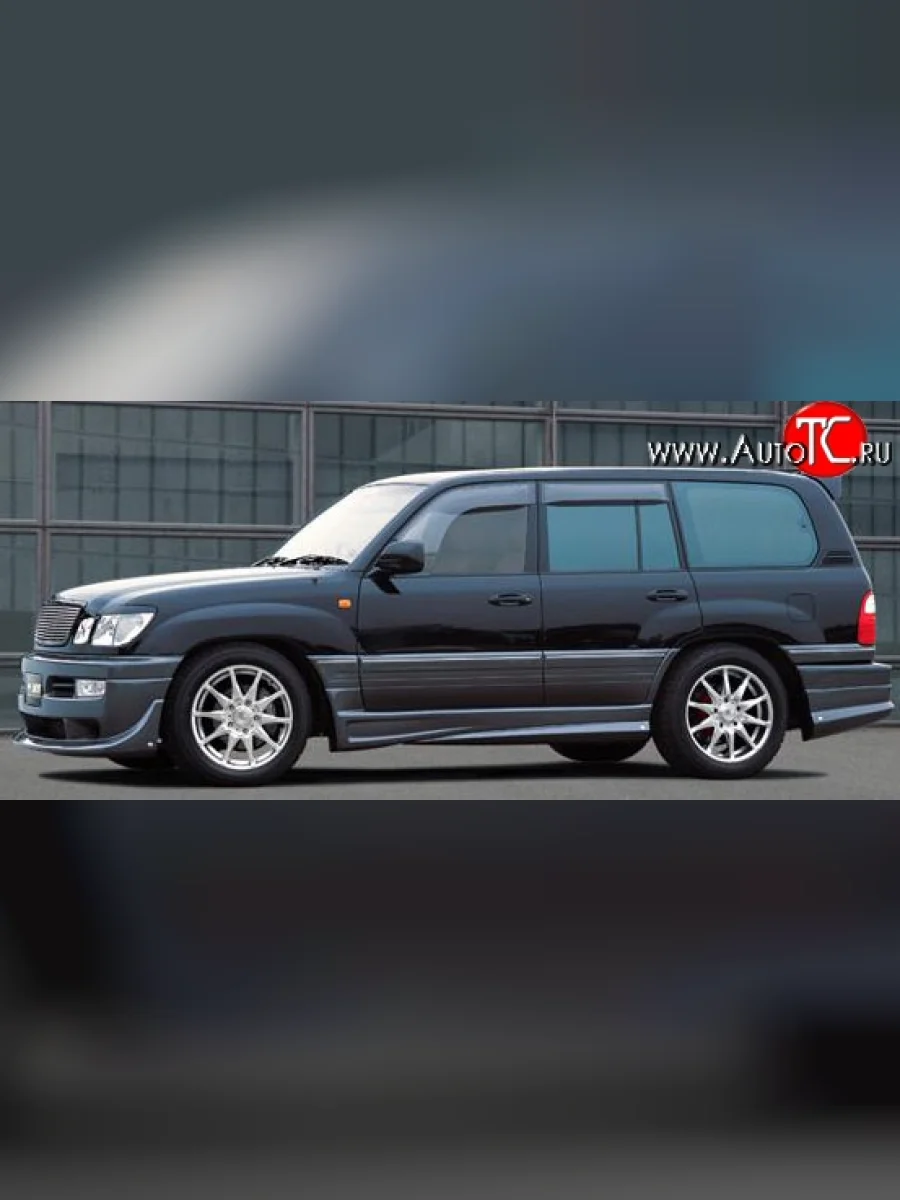 Пороги накладки JAOS Style Lexus LX470 J100 дорестайлинг (1998-2002) (Неокрашенные)  в Керчи Республика Крым