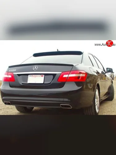 Лип спойлер AMG Mercedes-Benz E-Class W212 дорестайлинг седан (2009-2012)