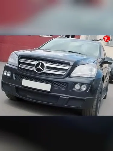 Накладка переднего бампера BRABUS Mercedes-Benz GL class X164 дорестайлинг (2006-2009)