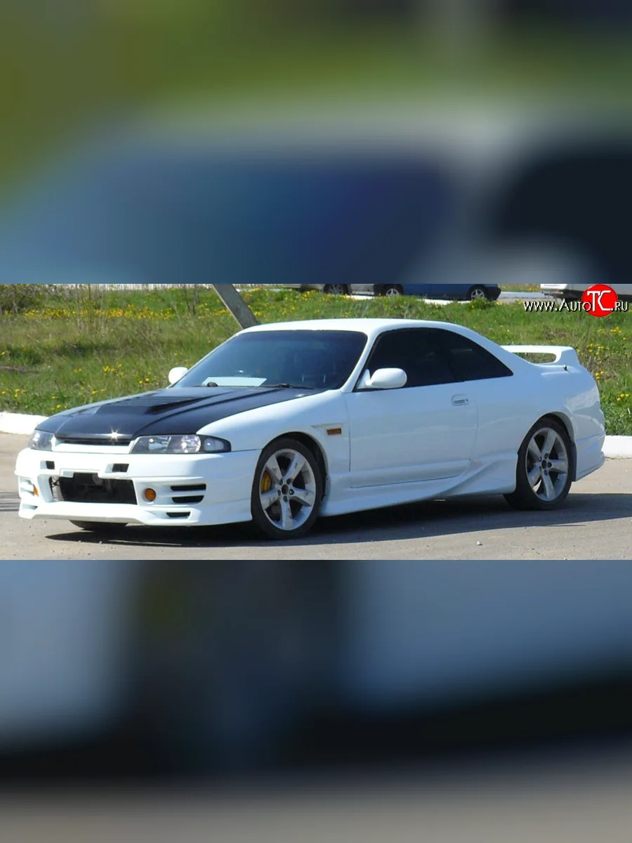 Передний бампер Drift style Nissan Skyline R33 (1993-1998) (Неокрашенный)  в Самаре Самарской области