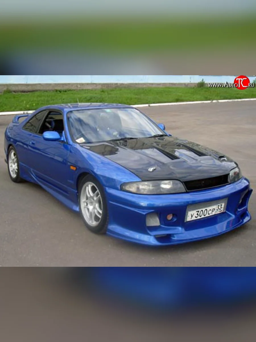 Передний бампер DoLuck Nissan Skyline R33 (1993-1998) (Неокрашенный)  в Самаре Самарской области