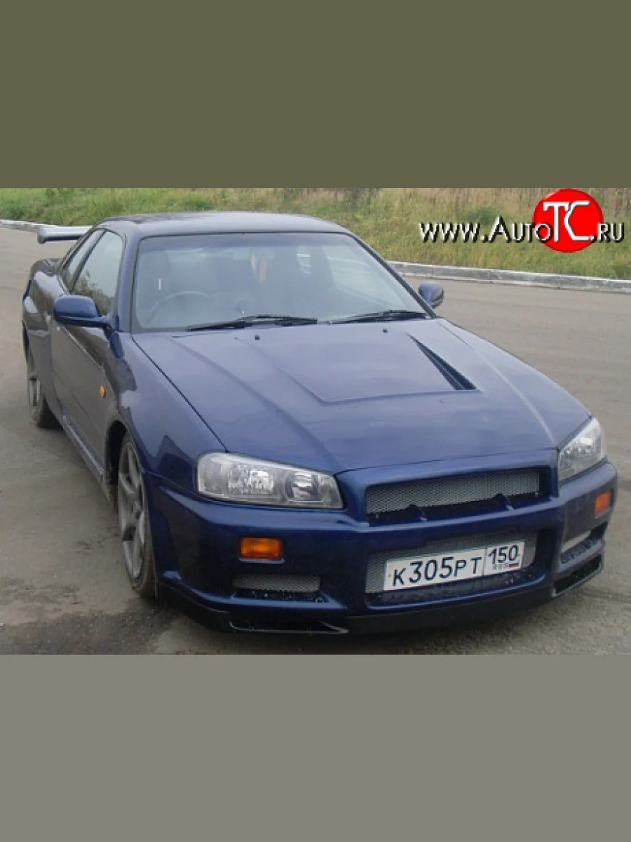 Передний бампер GTR Nissan Skyline R33 (1993-1998) (Неокрашенный)  в Самаре Самарской области