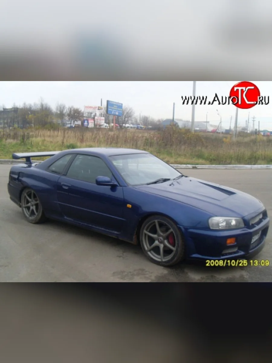 Пороги накладки GTR Nissan Skyline R34 (1999-2002) (Неокрашенные)  в Самаре Самарской области