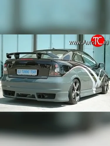 Задний бампер NTC Opel Astra G седан (1998-2005)