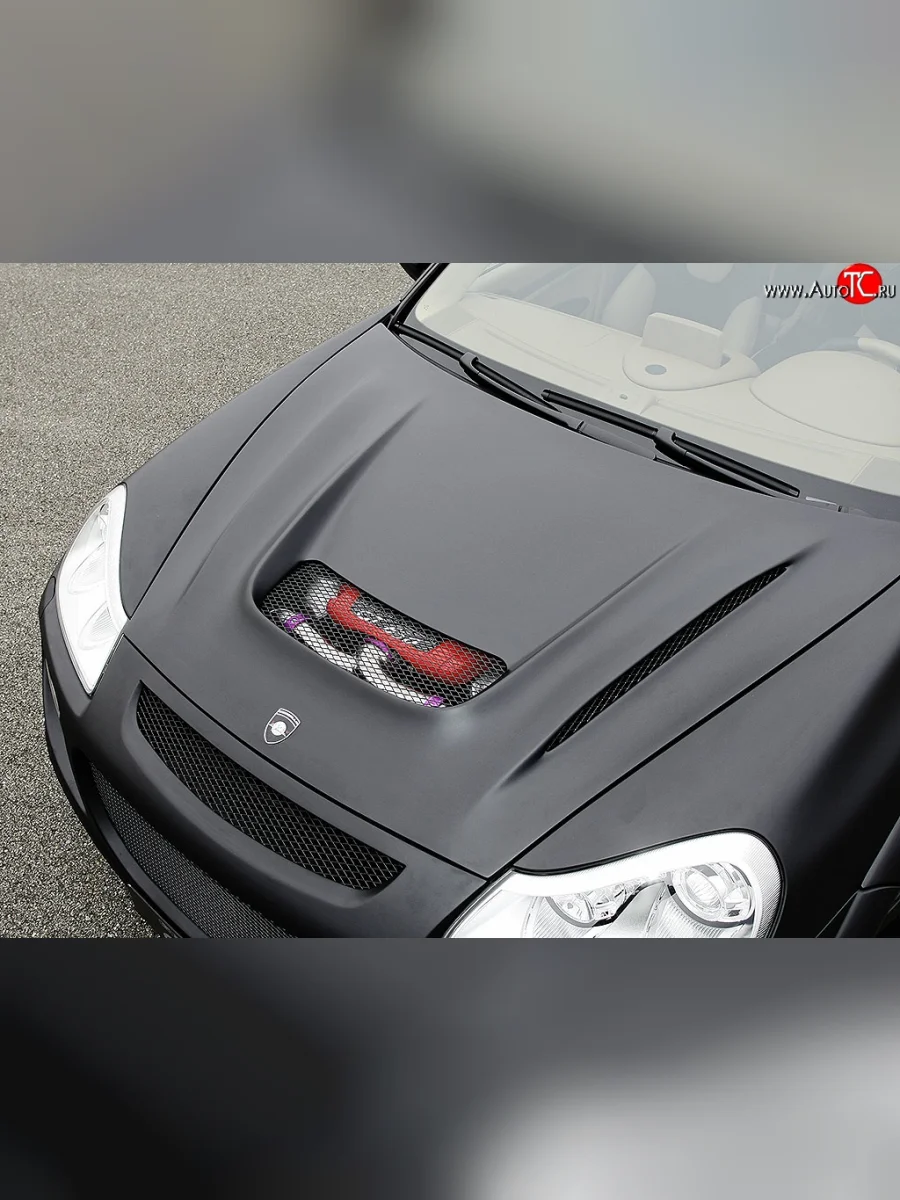 Пластиковый капот GEMBALLA GT650 Porsche Cayenne 955 (2002-2006) (Неокрашенный)  в Перми Пермском крае