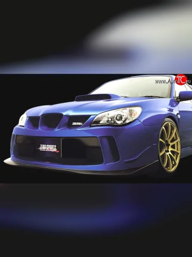 Передний бампер Zero Sport Subaru Impreza GE седан (2007-2012)