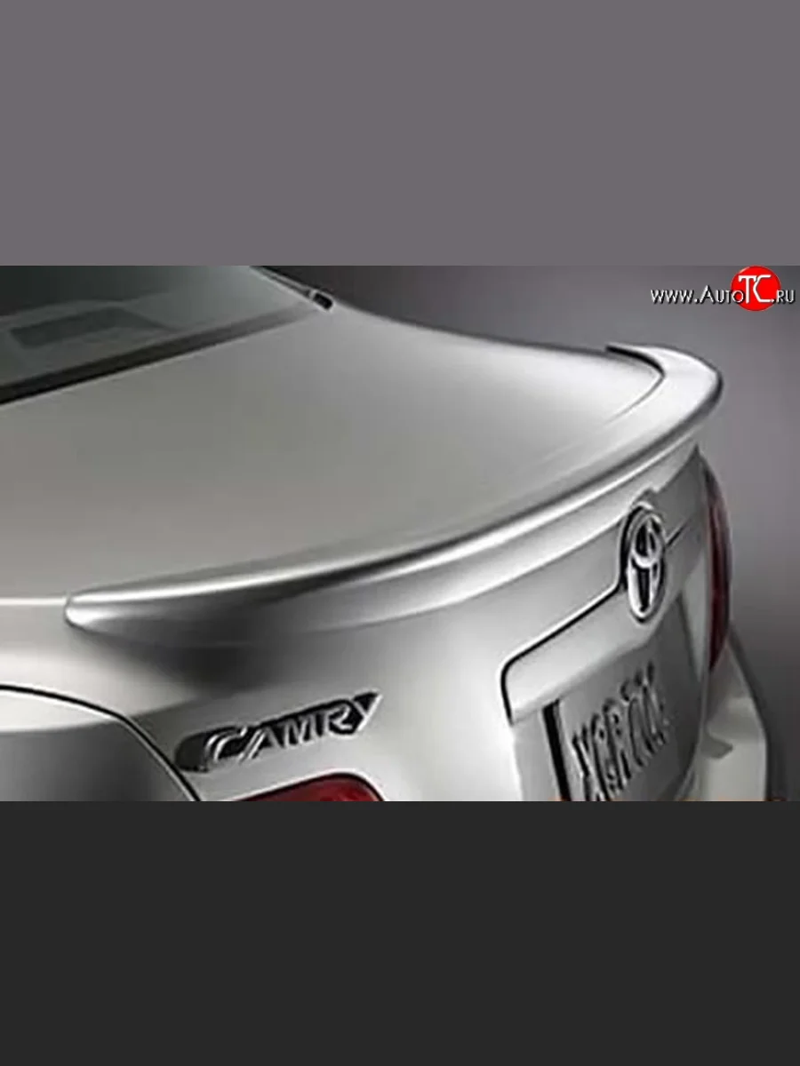 Лип спойлер SARONA Toyota Camry XV40 рестайлинг (2009-2011) (Неокрашенный)  в Воронеже Воронежской области