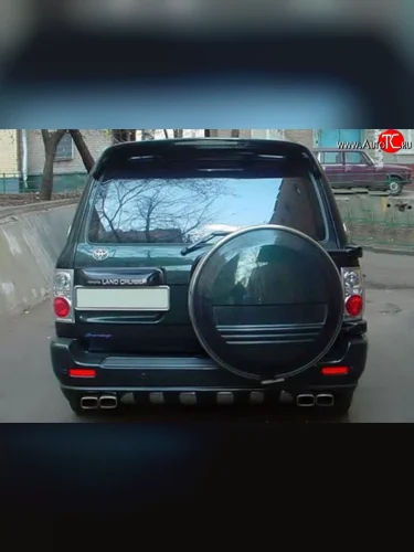 Накладка заднего бампера DAKAR Toyota Land Cruiser 10 100 дорестайлинг (1998-2002)