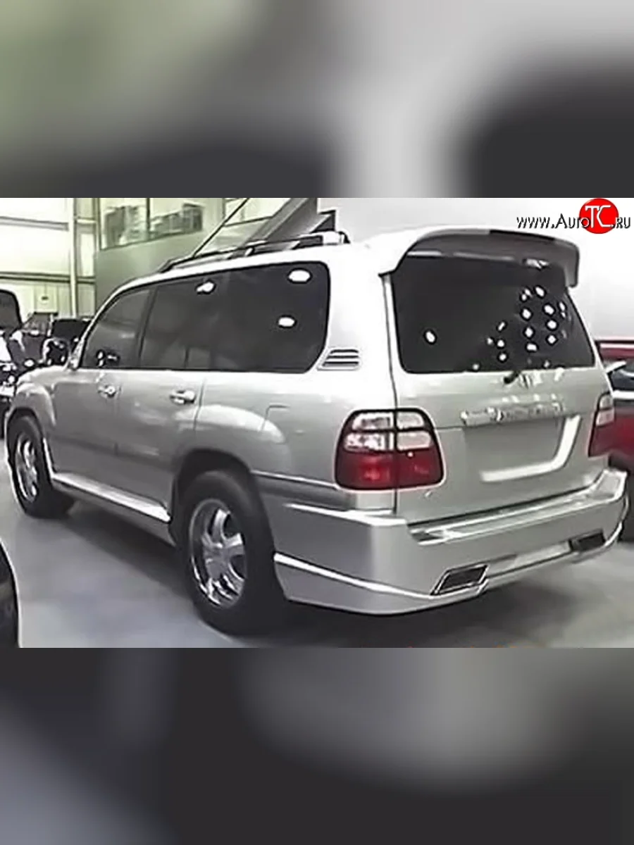 Задний бампер HUNTER Toyota Land Cruiser 10 100 дорестайлинг (1998-2002) (Неокрашенный)  в Керчи Республика Крым