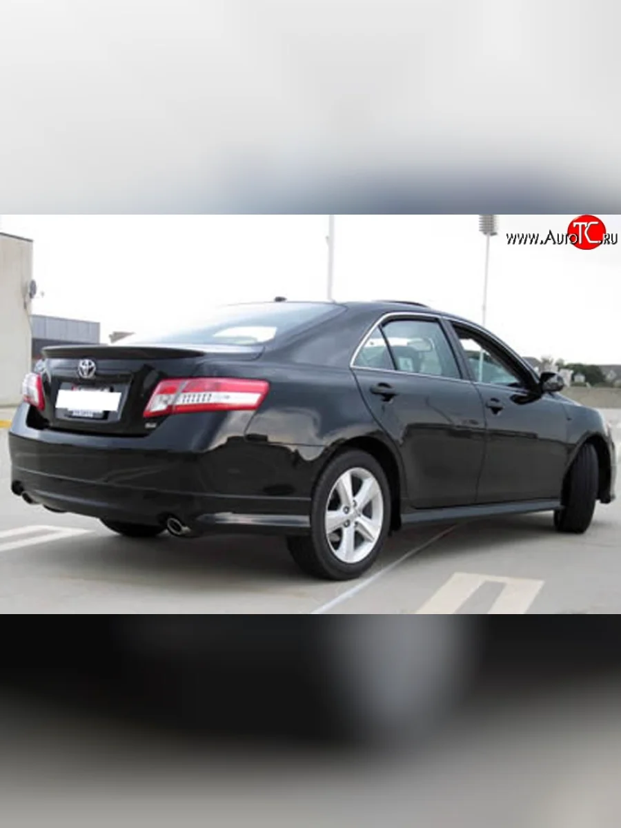 Пороги накладки Sport Edition Toyota Camry XV40 рестайлинг (2009-2011) (Неокрашенные)  в Перми Пермском крае