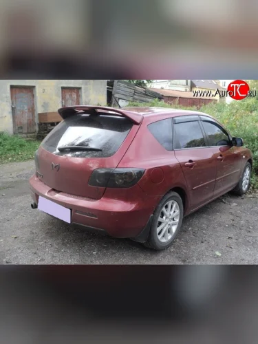 Спойлер Racing Mazda 3/Axela BK дорестайлинг, хэтчбэк (2003-2006)