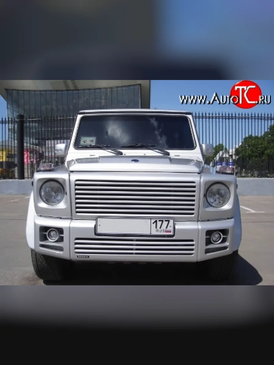 Решётка радиатора Brabus Mercedes-Benz G class W463 5 дв. дорестайлинг (1989-1994) (Неокрашенная)  в Самаре Самарской области