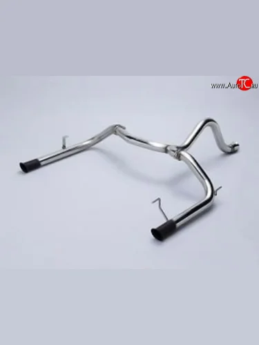 Разводка глушителя ELFORD на две стороны Toyota Land Cruiser Prado J150 дорестайлинг (2009-2013)