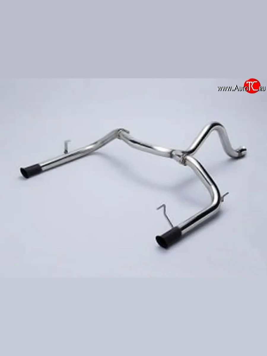 Разводка глушителя ELFORD на две стороны Lexus LX570 J200 дорестайлинг (2007-2012)  в Керчи Республика Крым