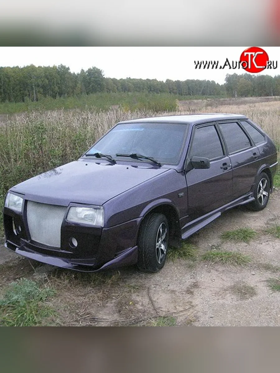 Передний бампер Миллер-Термит Лада ВАЗ 2108 (1984-2003) (Неокрашенный)  в Керчи Республика Крым