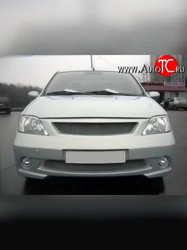 Передний бампер Street Renault Logan 1 дорестайлинг (2004-2010)