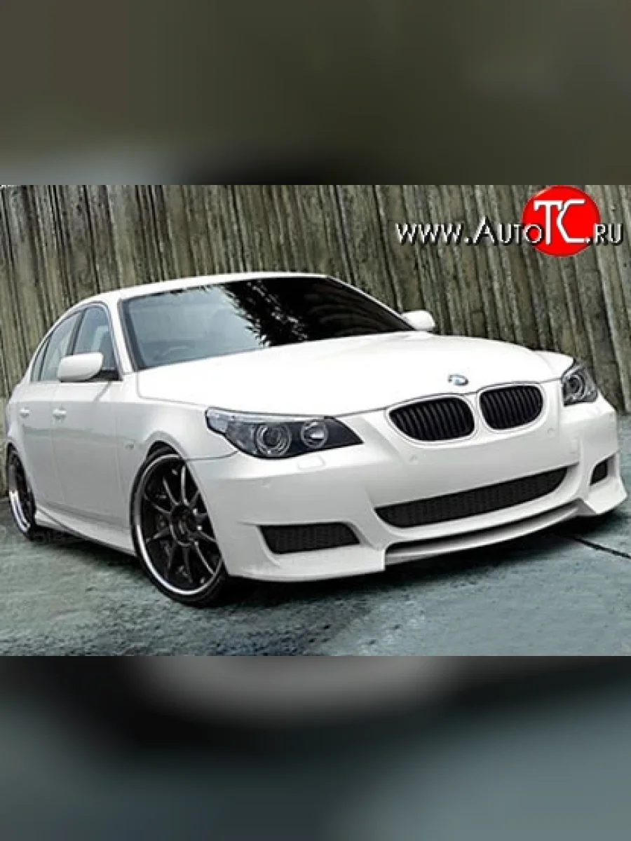 Передний бампер Dubai Neodesign BMW 5 серия E60 седан дорестайлинг (2003-2007) (Неокрашенный)  в Керчи Республика Крым