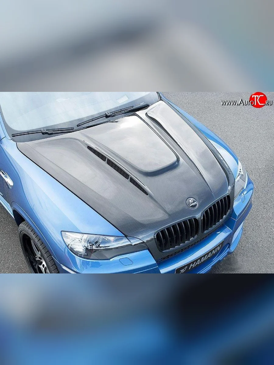 Пластиковый капот Hamman Style BMW X5 E70 рестайлинг (2010-2013) (Неокрашенный)  в Керчи Республика Крым