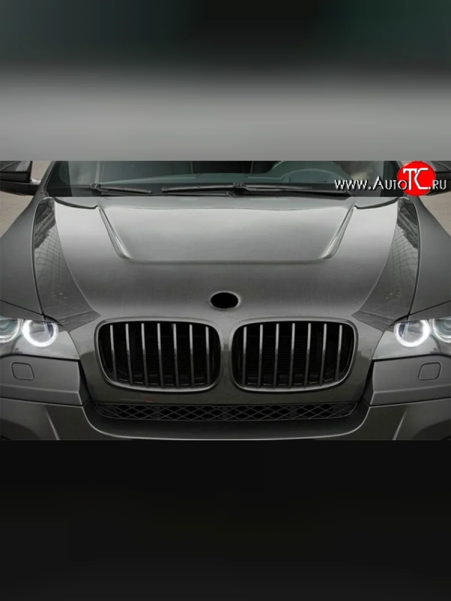 Пластиковый капот Lumma Style BMW X6 E71 рестайлинг (2012-2014) (Неокрашенный)  в Самаре Самарской области