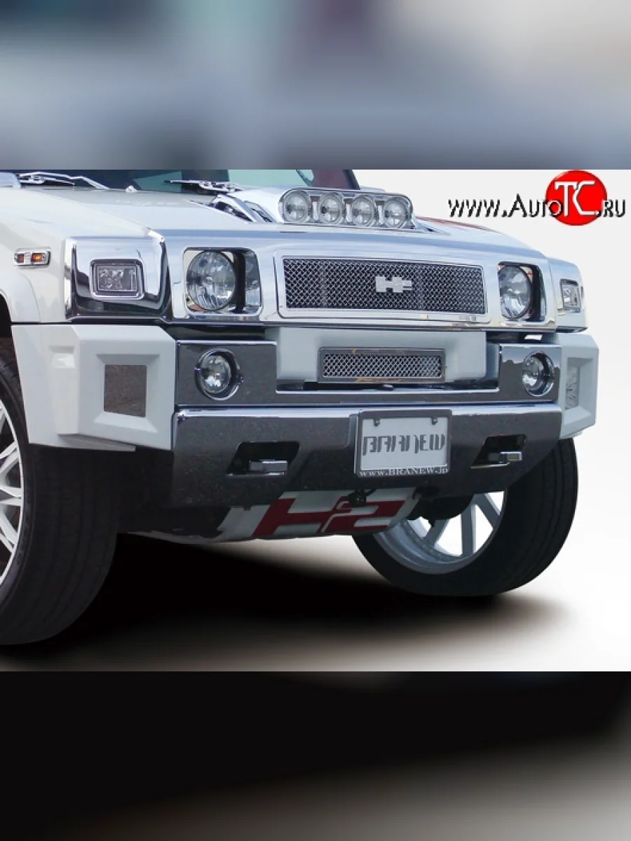 Люстра Style под противотуманные фары на капот HUMMER H2 (2002-2009)  в Керчи Республика Крым