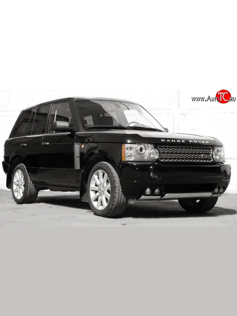 Накладка Verge на передний бампер Land Rover Range Rover 3 L322 дорестайлинг (2002-2006) (Неокрашенная)  в Самаре Самарской области