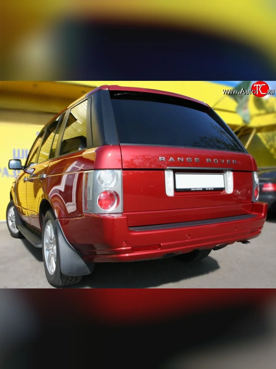 Накладка Hamman Style на задний бампер Land Rover Range Rover 3 L322 дорестайлинг (2002-2006) (Неокрашенная)  в Керчи Республика Крым