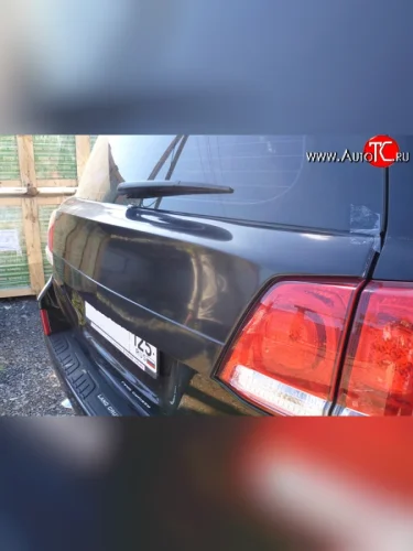 Накладка WALD Black Bison на задний бампер Lexus LX570 J200 дорестайлинг (2007-2012)
