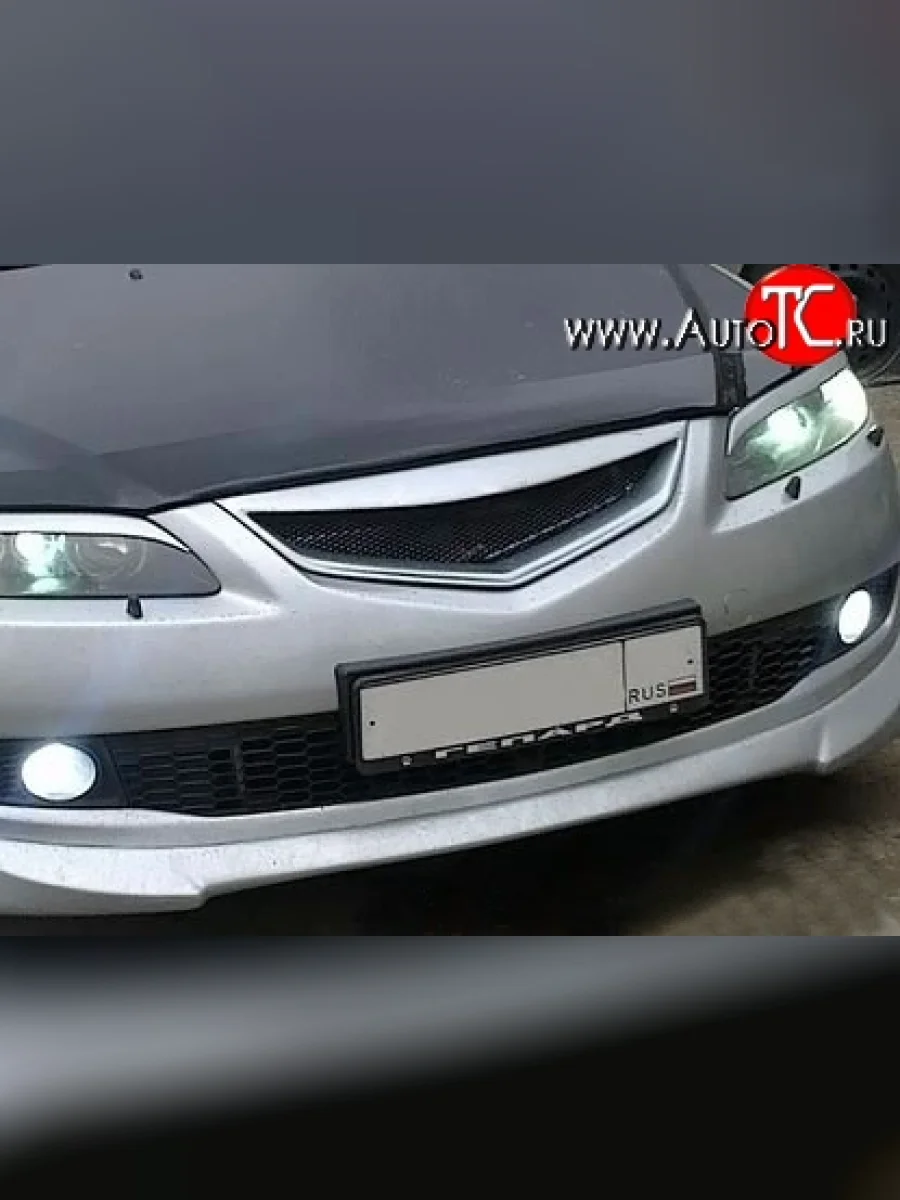 Решётка радиатора JDM Mazda 6 GG седан дорестайлинг (2002-2005) (Неокрашенная)  в Самаре Самарской области