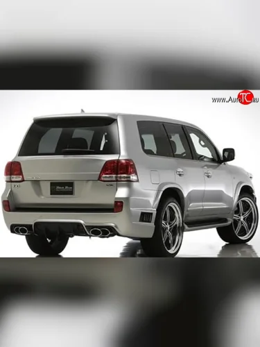Задний бампер Wald Black Bison Toyota Land Cruiser 200 дорестайлинг (2007-2012)