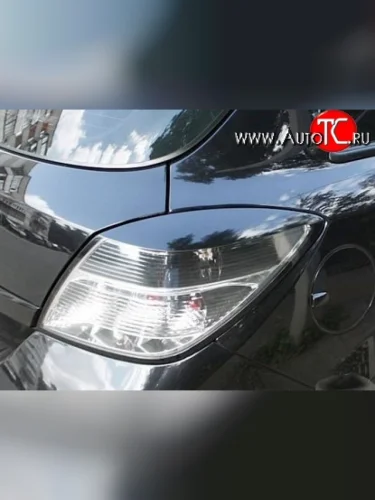 Комплект ресничек Rieger на фонари Opel Astra H GTC хэтчбек 3 дв. дорестайлинг (2004-2006)